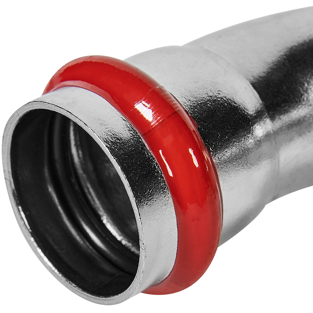 Угольник ROMMER 90° ВПр-ВПр 28 из нержавеющей стали прессовой