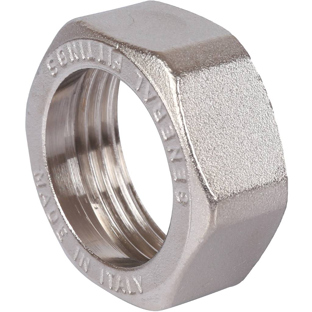 Разъемное угловое соединение STOUT американка ВН 3/4 уплотнение под гайкой o-ring кольцо, никелированное, SFT-0057-000034