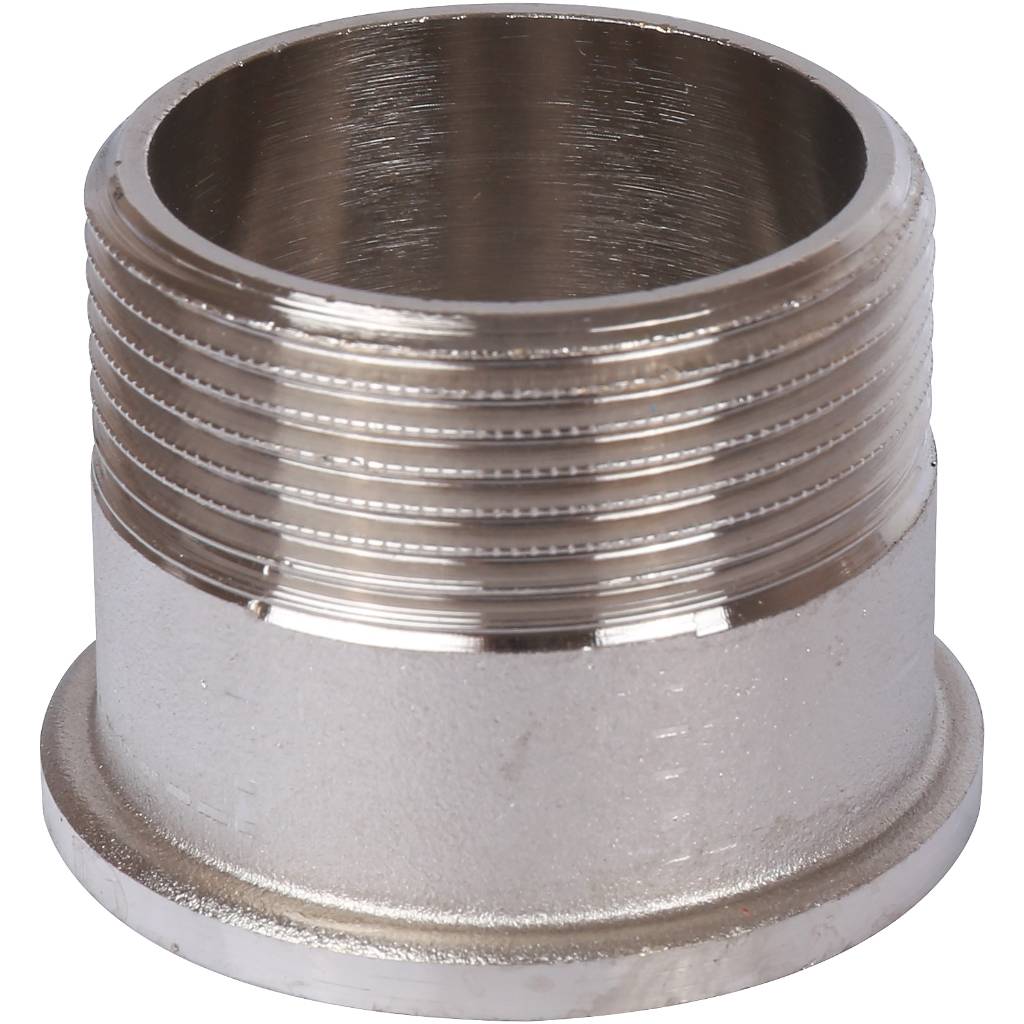 Разъемное соединение STOUT американка ВН 1 1/2 никелированное, уплотнение под гайкой по плоскости, SFT-0045-000112