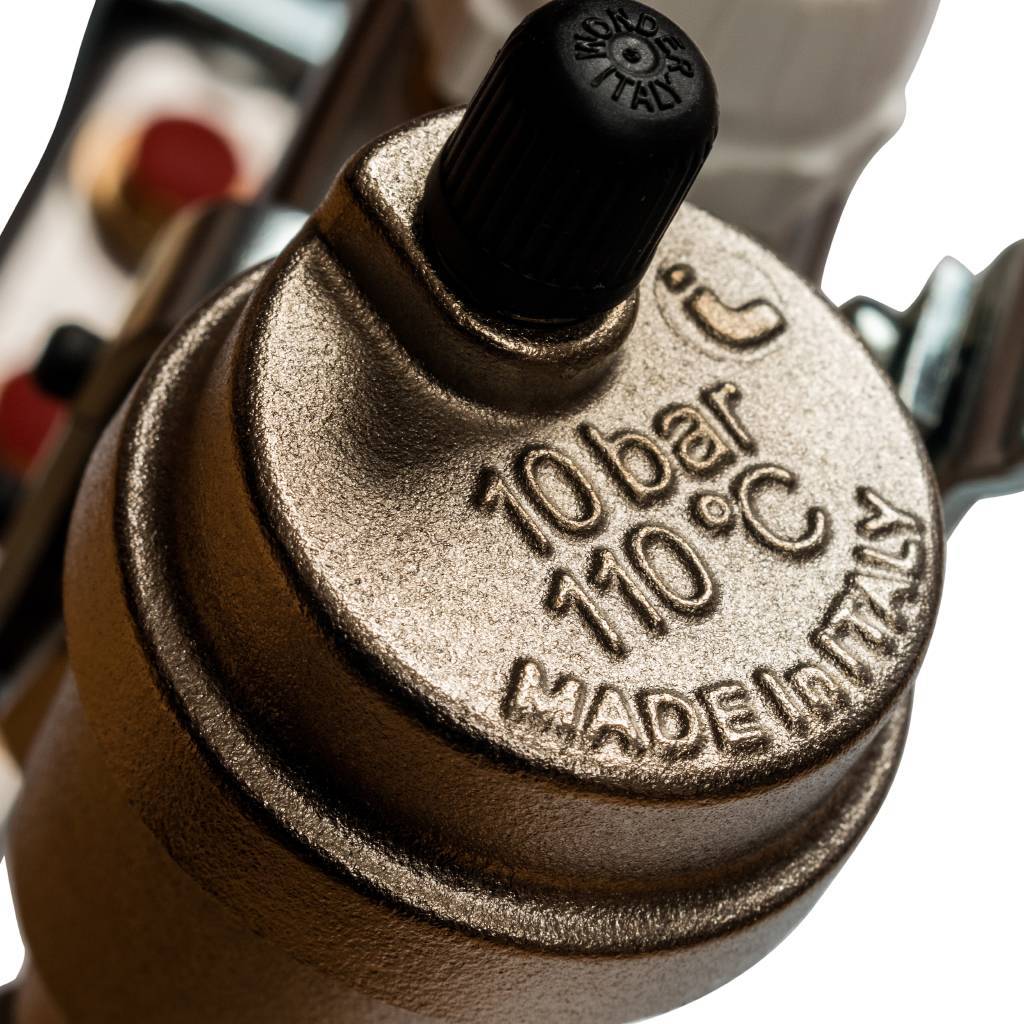 Коллектор из нержавеющей стали в сборе без расходомеров STOUT 4 выхода