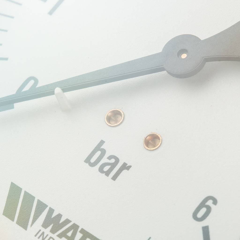 Манометр радиальный WATTS 100мм 1/2 давление 6 бар