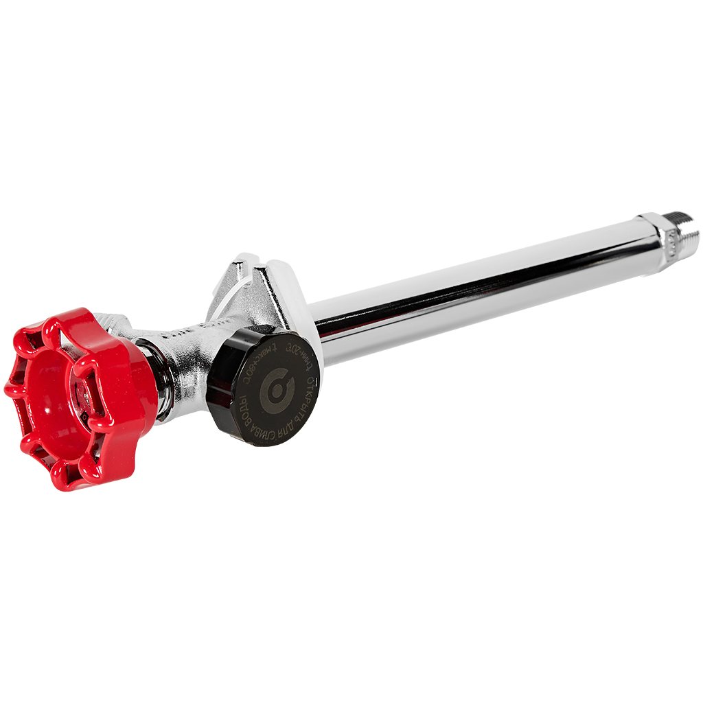 Кран незамерзающий ROMMER RVFF-0001-1520200 водоразборный с антисифоном 200 мм, 1/2 НР (выход 3/4 НР), RVFF-0001-1520200