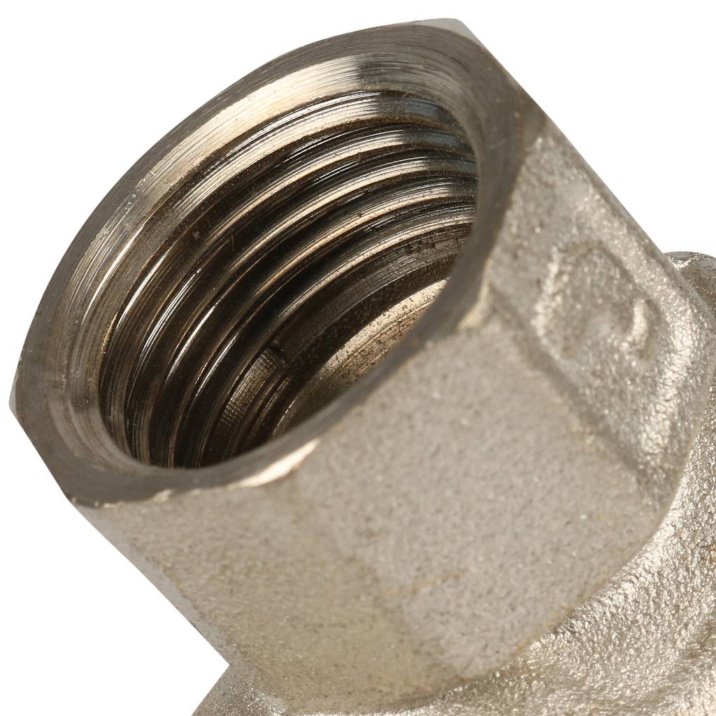 Кран шаровой Itap угловой полнопроходной IDEAL 298 1/2 (бабочка), американка