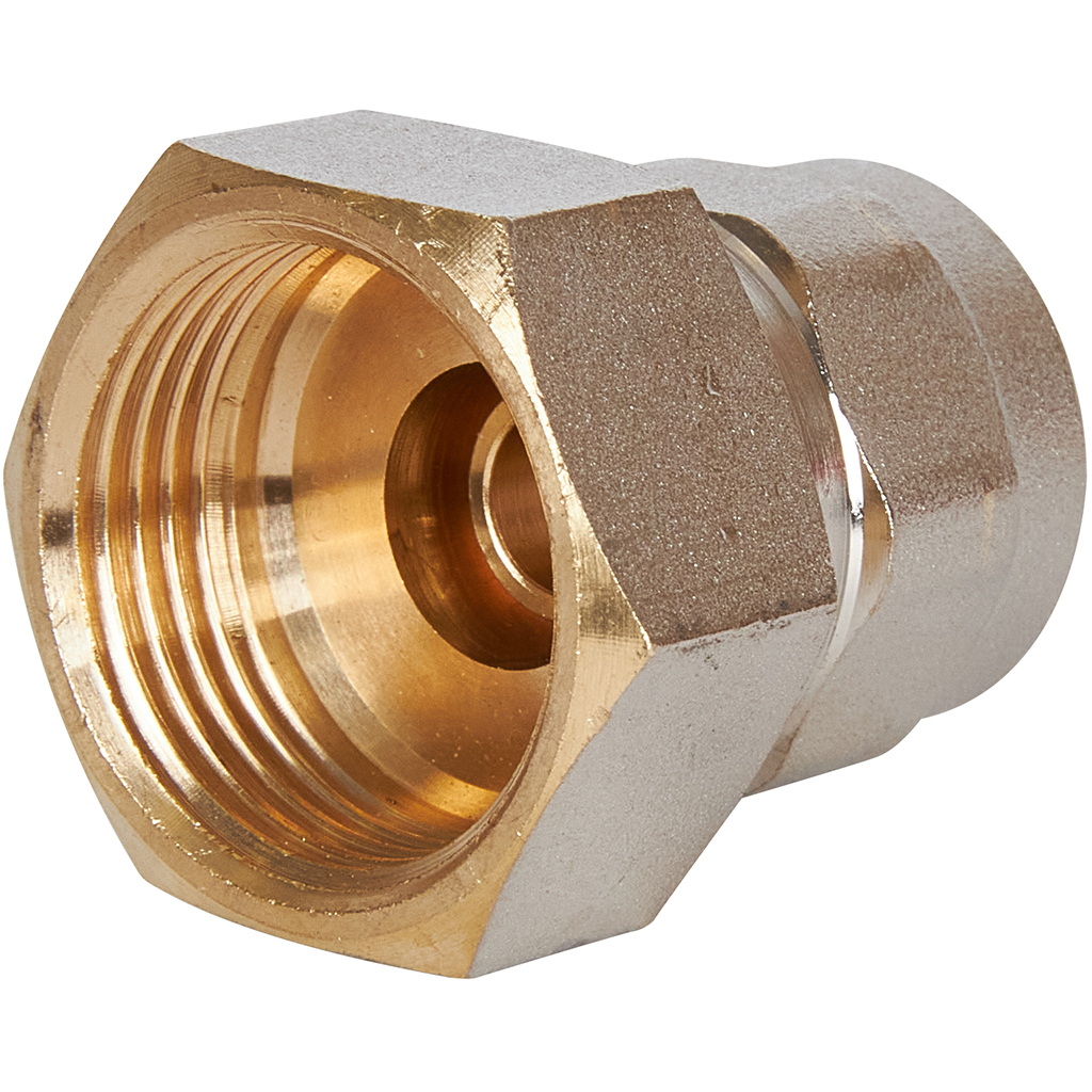 Переходник STOUT с внутренней резьбой 3/4 х16 для металлопластиковых труб винтовой, SFS-0002-003416