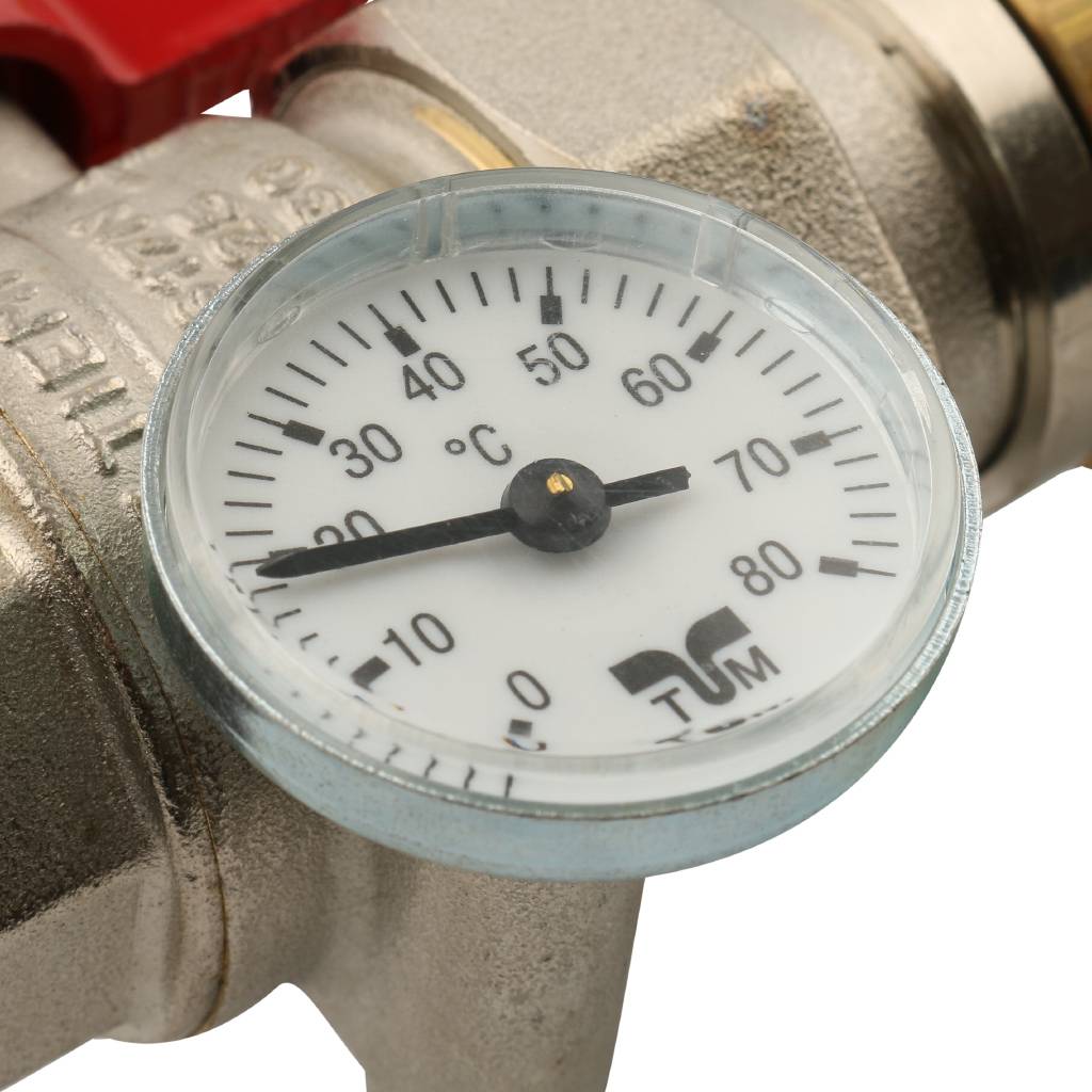 Коллектор в сборе на 12 выходов TIEMME 1х3/4 ЕК, 3870049(3875G060512)