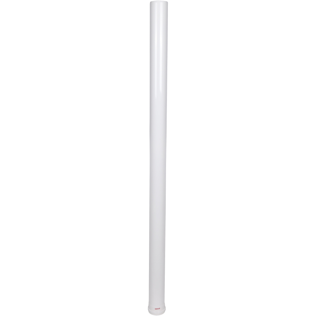 Удлинитель дымохода традиционный ROMMER D80(п-м), L1500, RCA-0080-001500