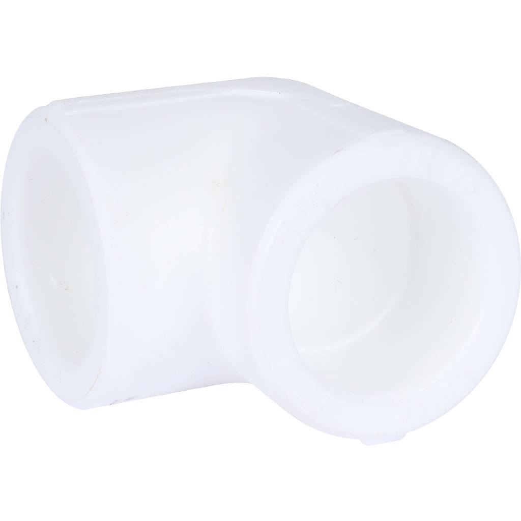 Угольник Kalde d=25 90* для полипропиленовых труб под сварку (цвет белый)