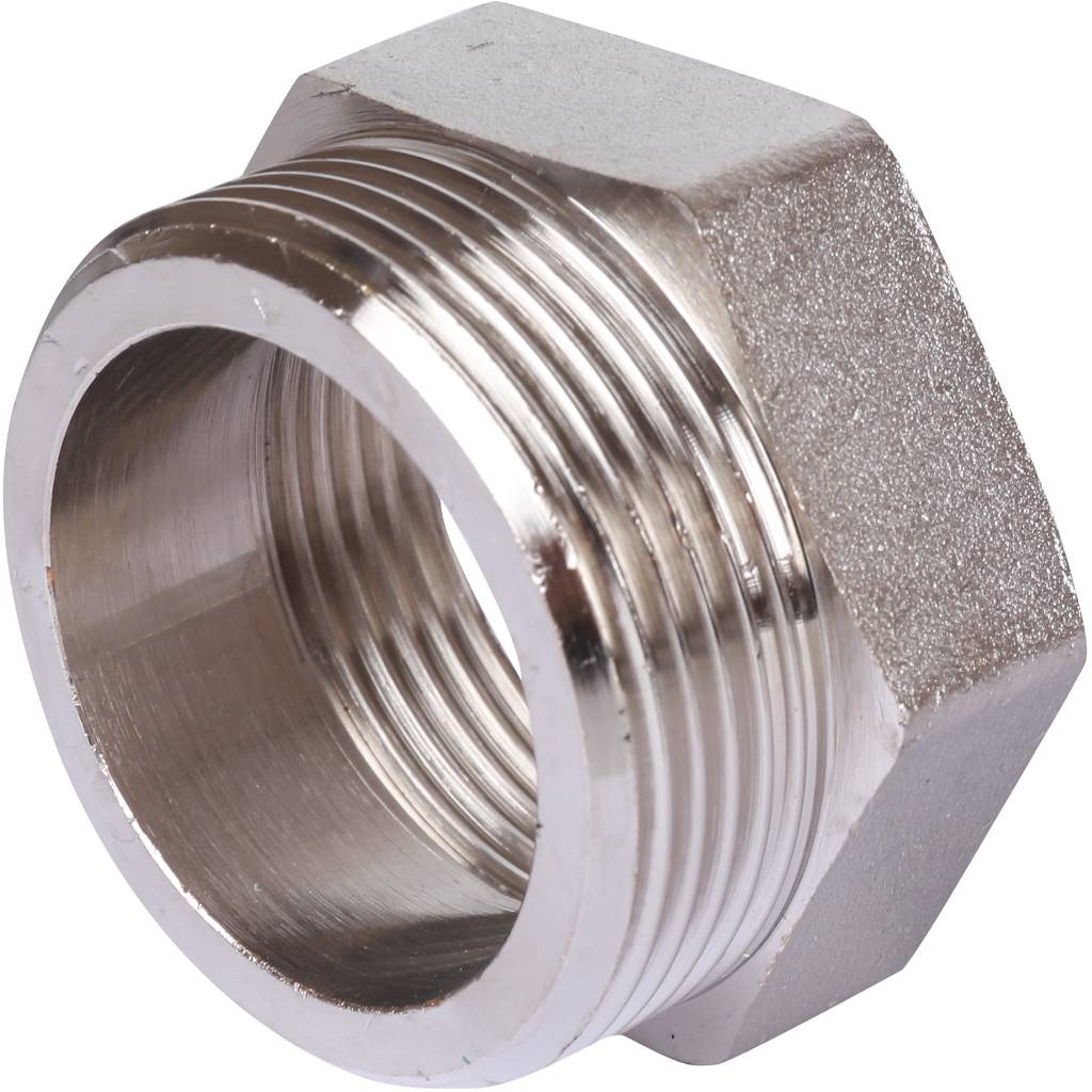 Разъемное соединение STOUT американка ВН 1 1/4 никелированное, уплотнение под гайкой по плоскости, SFT-0045-000114