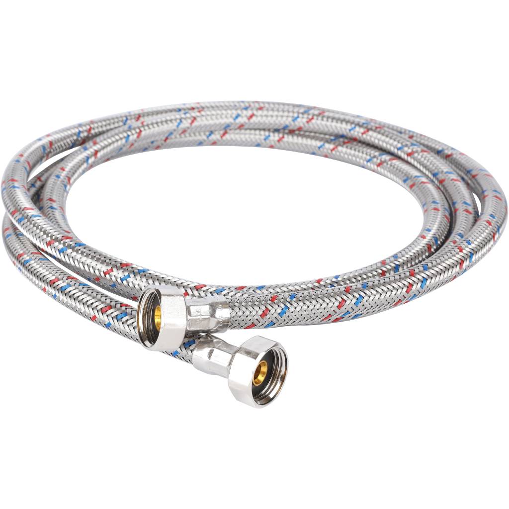 Гибкая подводка для воды STOUT ВР 1/2 х ВР 1/2, длина 2000 мм, SHF-0122-081515