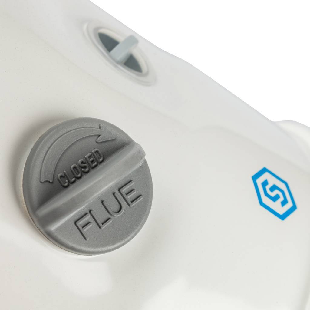 *SCA-6010-240100 STOUT Элемент дымохода DN60/100 адаптер для котла вертикальный коаксиальный (совместимый с Bosch, Buderus)(с логотипом), SCA-6010-240100