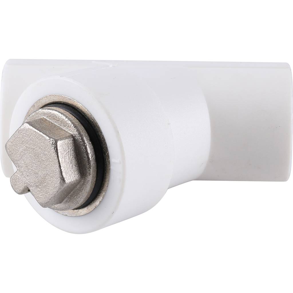 Герметичный фильтр Kalde 20 (ВН-ВН) (соединение муфта-муфта) для полипропиленовых труб под сварку (цвет белый)