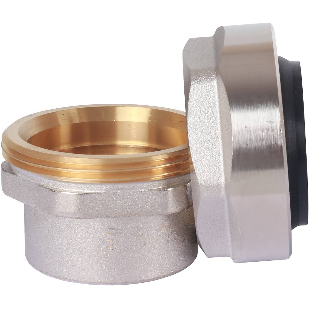 Фитинг Meibes резьбовой латунный Plus для стальных труб 1 1/4”*1 1/4” BР, F13094