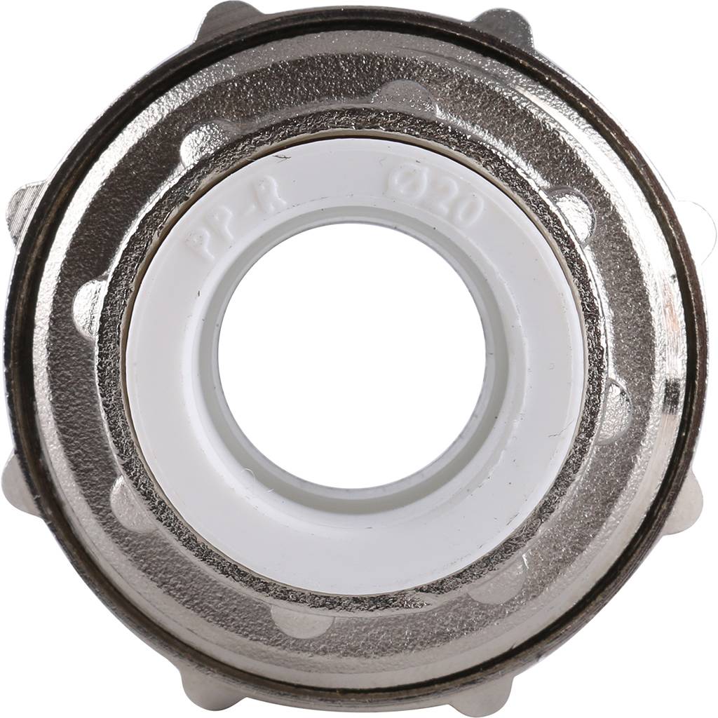 Разъемное соединение Kalde 20 для полипропиленовых труб под сварку (цвет белый), 3252-mft-200000