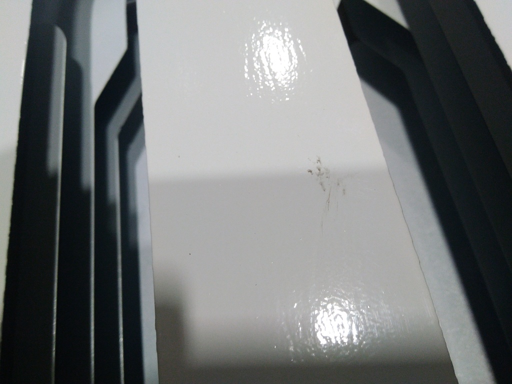 Уцененный товар (СКОЛ ЛКП / ПОВРЕЖДЕННЫЙ КОРПУС): Радиатор биметаллический ROMMER Profi BM 500 8 секции боковое подключение (BI500-80-80-150) (RAL9016), RBM-1210-050008