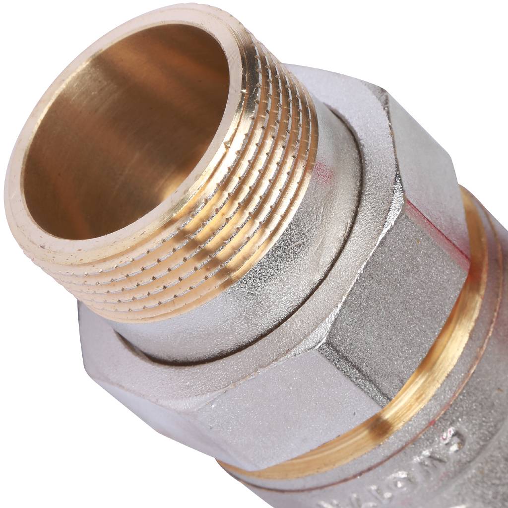 Кран шаровой ROMMER с американкой 1 1/4 ВН/НР, ручка бабочка, RBV-0005-0510232