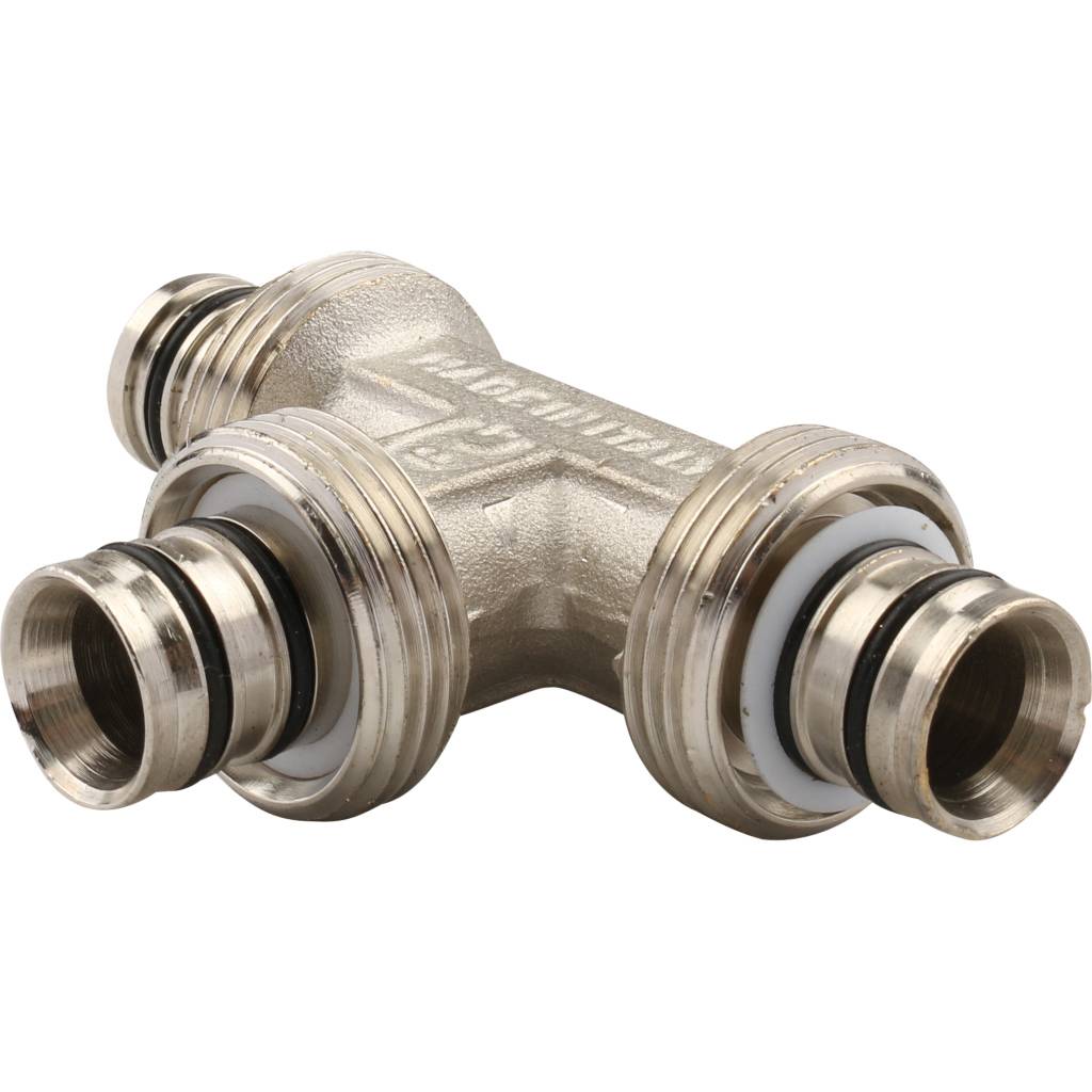 Тройник TIEMME (20х2.0) для металлопластиковых труб винтовой, 1600009