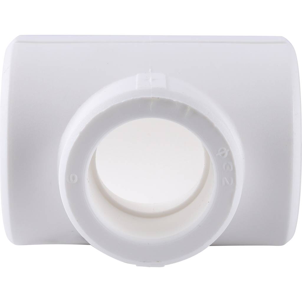 Тройник переходной Kalde 40х32х40 для полипропиленовых труб под сварку (цвет белый), 3212-tio-403240