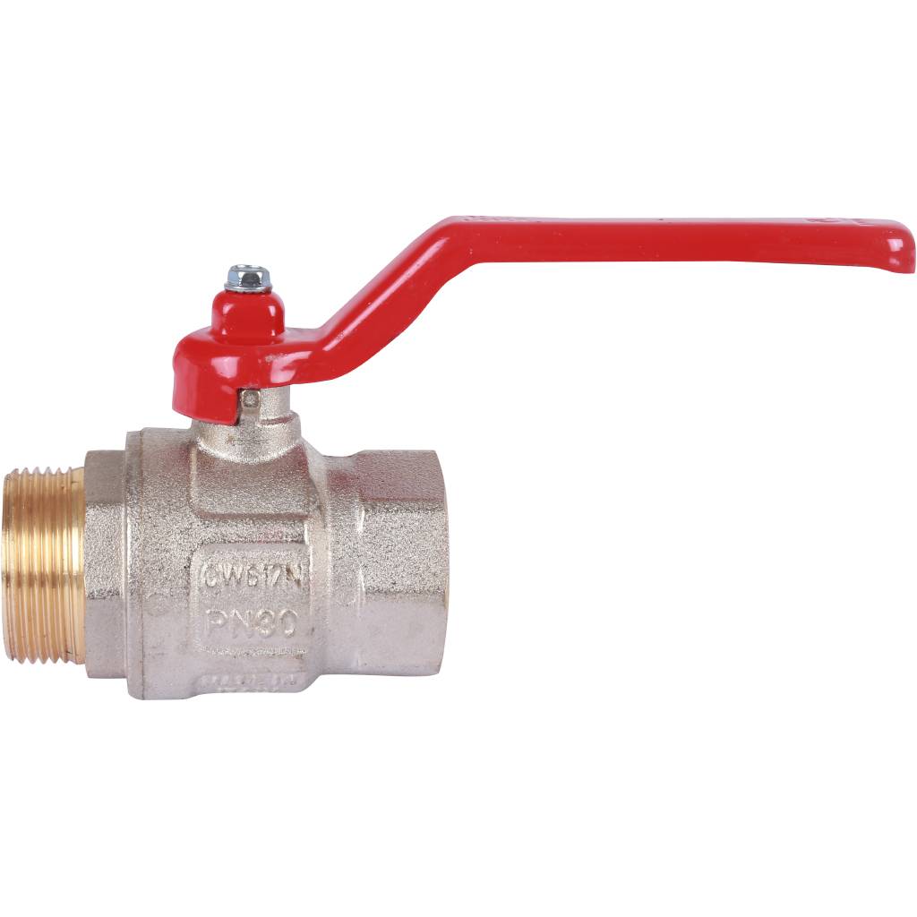 Кран шаровой Itap IDEAL 091 1 1/4 муфта/резьба полнопроходной (рычаг), 27513