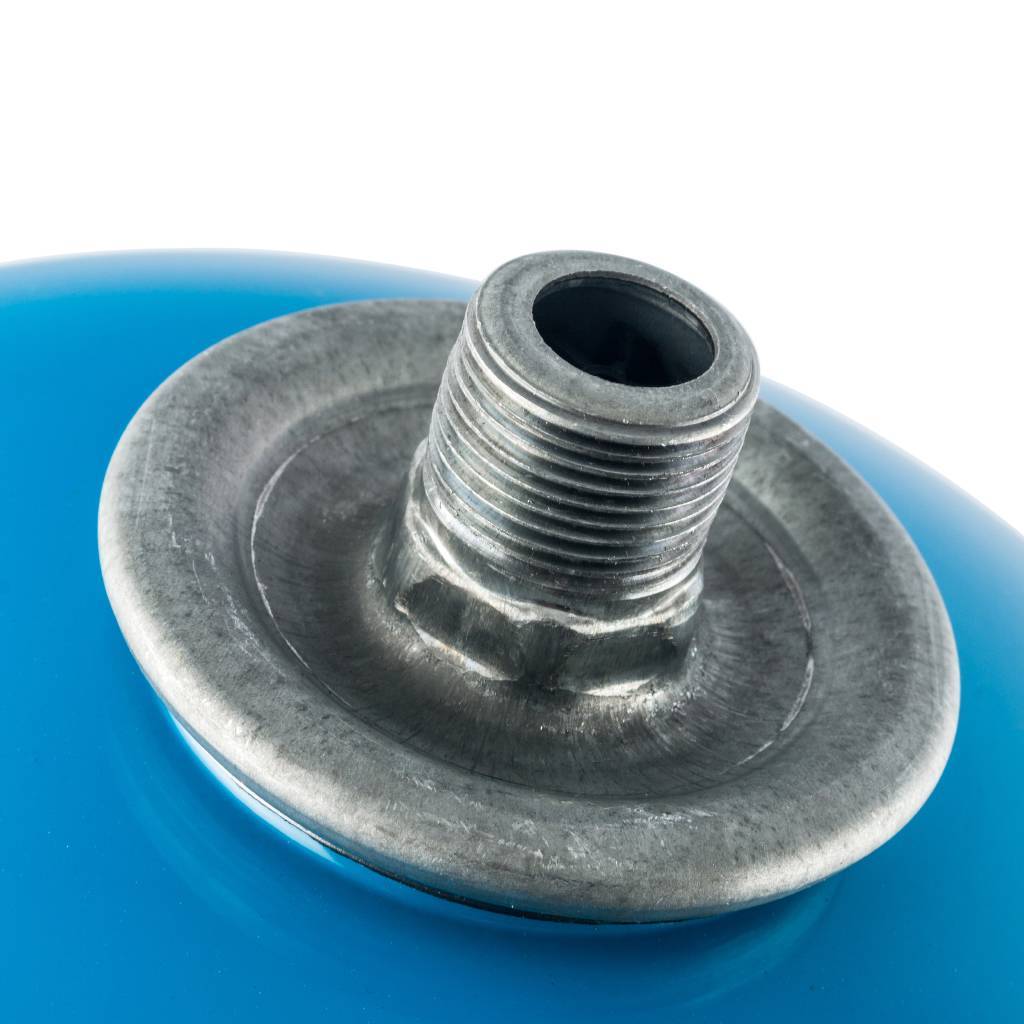 Расширительный бак STOUT STW-0001 гидроаккумулятор 8 л. вертикальный (цвет синий), STW-0001-000008