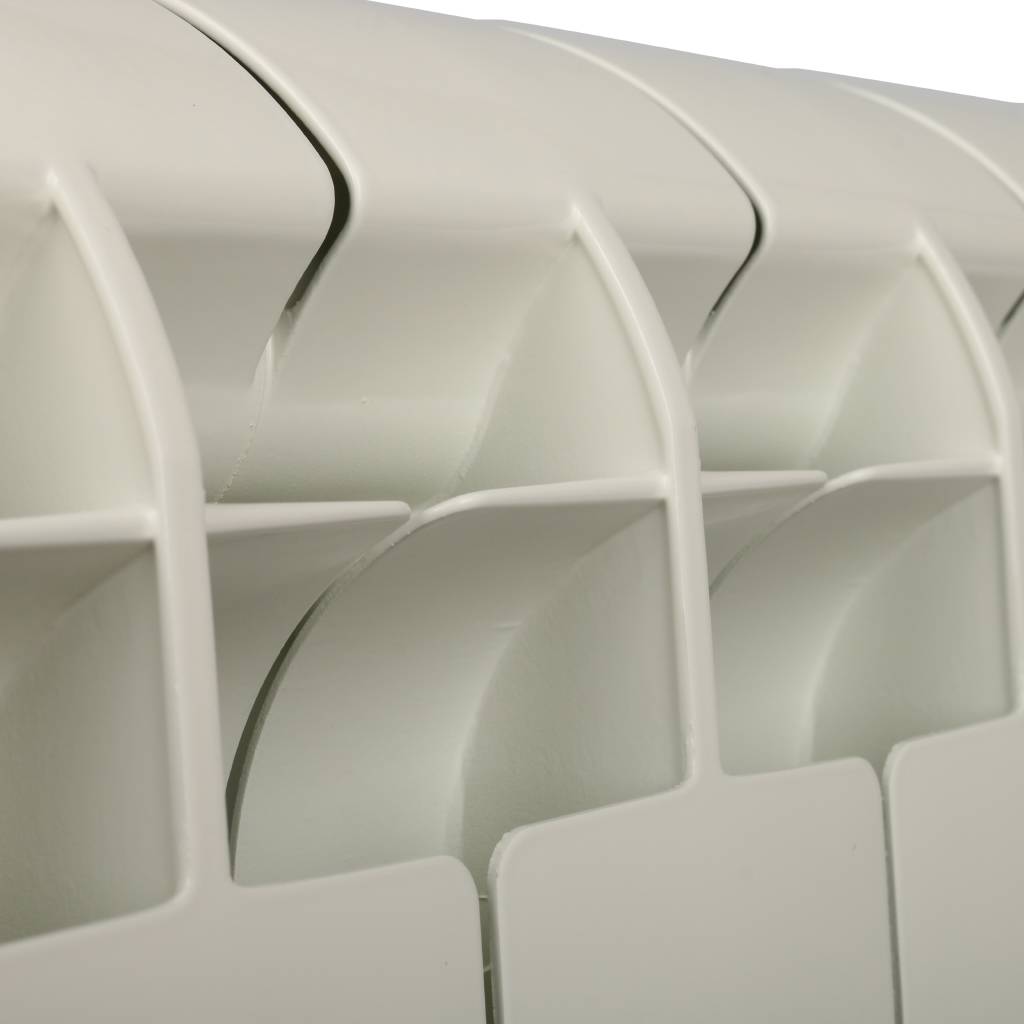 Радиатор биметаллический Global STYLE PLUS 350 8 секций боковое подключение (белый RAL 9010)