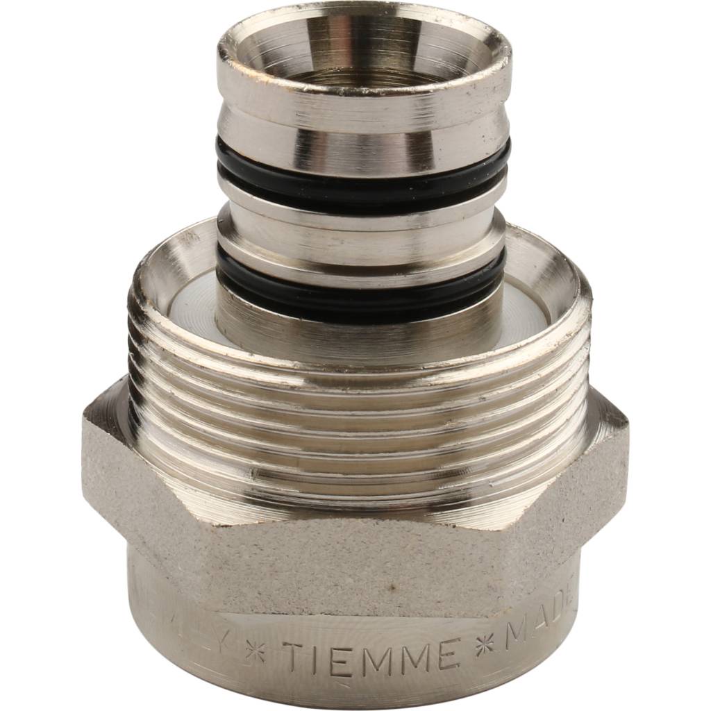 Муфта TIEMME с внутренней резьбой (26х3.0х3/4) для металлопластиковых труб винтовой, 1600021
