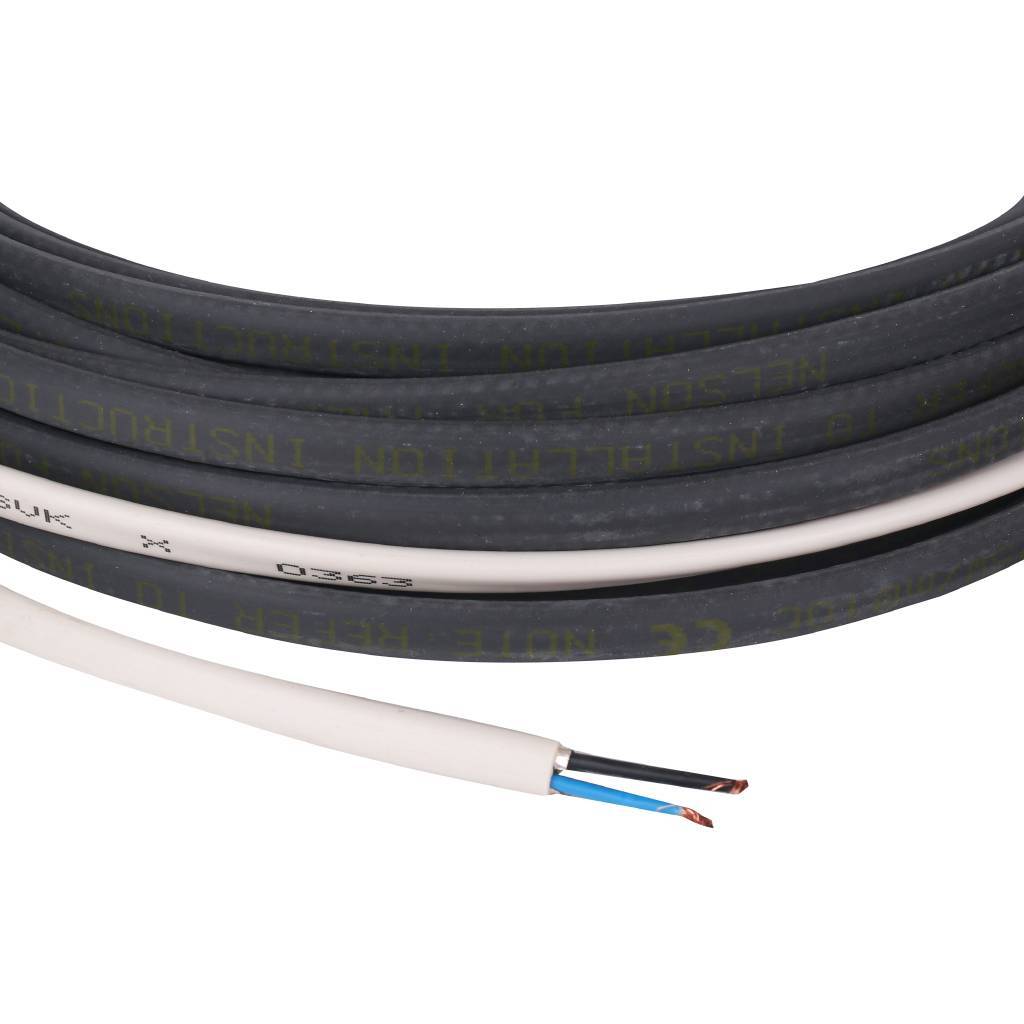 Комплект кабеля для обогрева труб THERMO 15м, 25 Вт/м, FG 15/25B