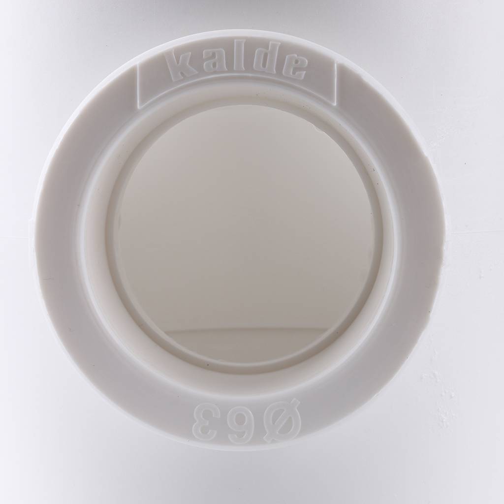 Тройник переходной Kalde 110х63х110 для полипропиленовых труб под сварку (цвет белый), 3212-tio-116311