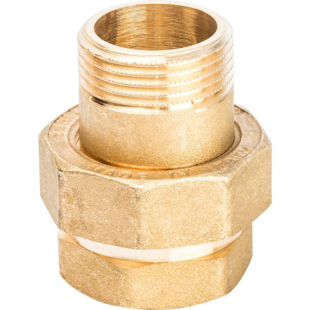 Разъемное соединение STOUT американка ВН 1 уплотнение под гайкой по плоскости, SFT-0044-000001