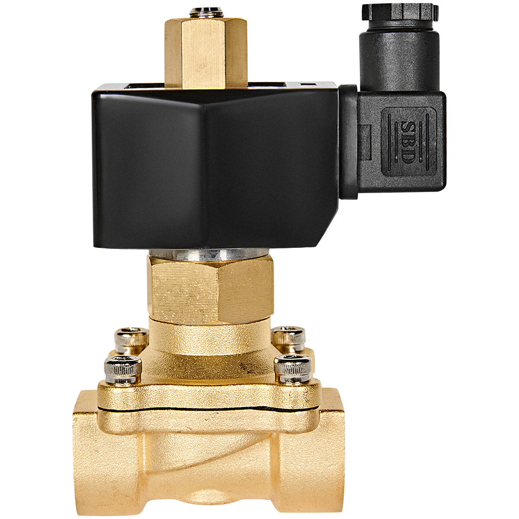 Клапан соленоидный (электромагнитный) STOUT прямого действия НО 24В G3/4 SSV-0020-024020