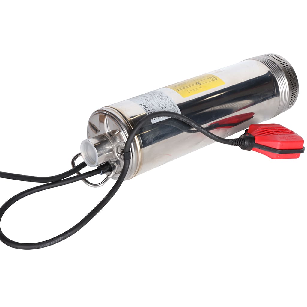 Насос колодезный STOUT с поплавком, кабель 20 м, 230V, Q=90 л/мин, H=45 м, SPW-0001-200750