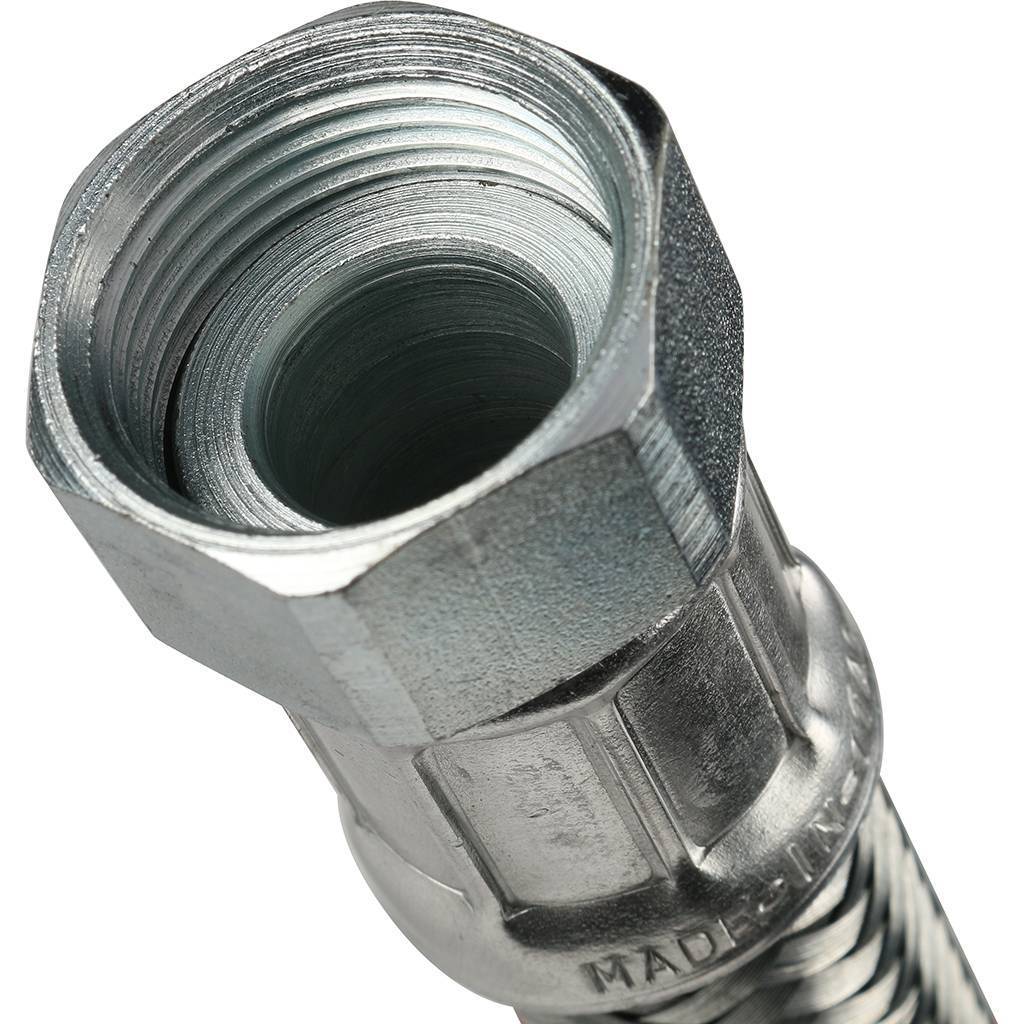 Гибкая подводка для воды STOUT НР 3/4 х ВР 3/4, длина 300 мм, SHF-0203-182020