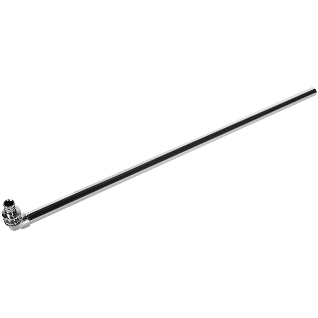 Трубка для подкл-я радиатора ROMMER Г-образная 16х15, L=500мм для труб из сшитого полиэтилена аксиальный