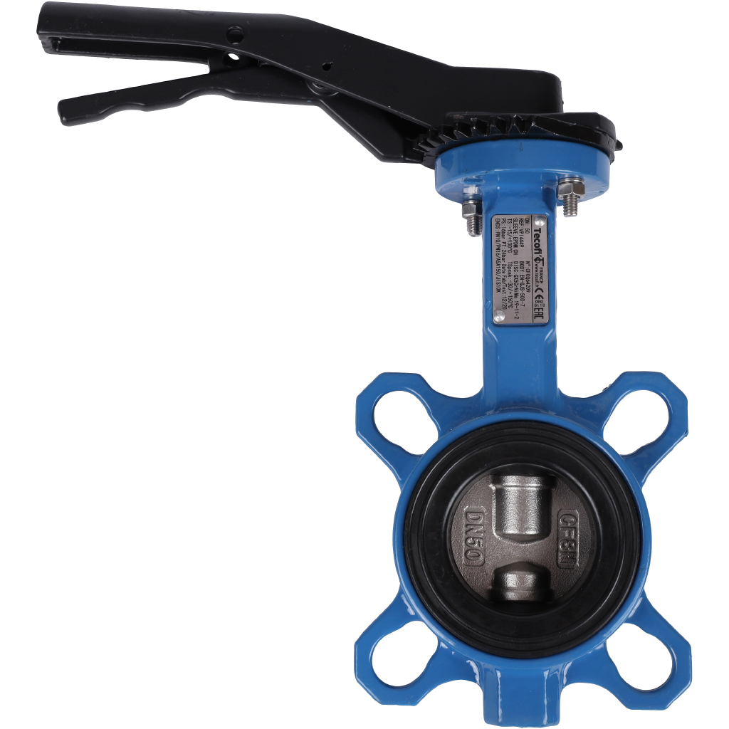 Затвор поворотно-дисковый Tecofi VPI4449 DN 50 PN 16 EP из чугуна
