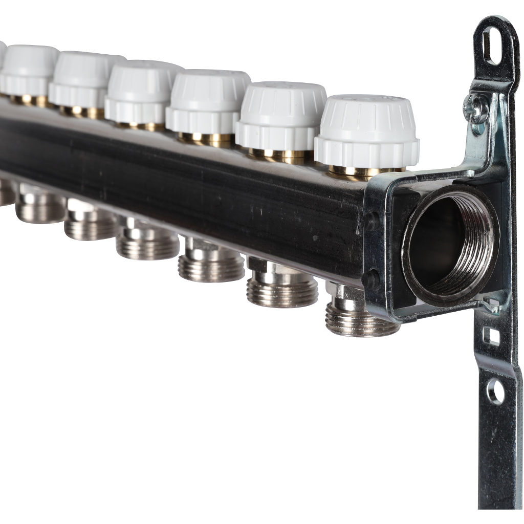 Коллектор из нержавеющей стали с расходомерами STOUT 13 выходов