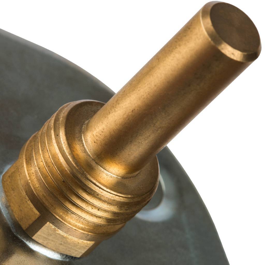 Термометр биметаллический WATTS с погружной гильзой 80 мм