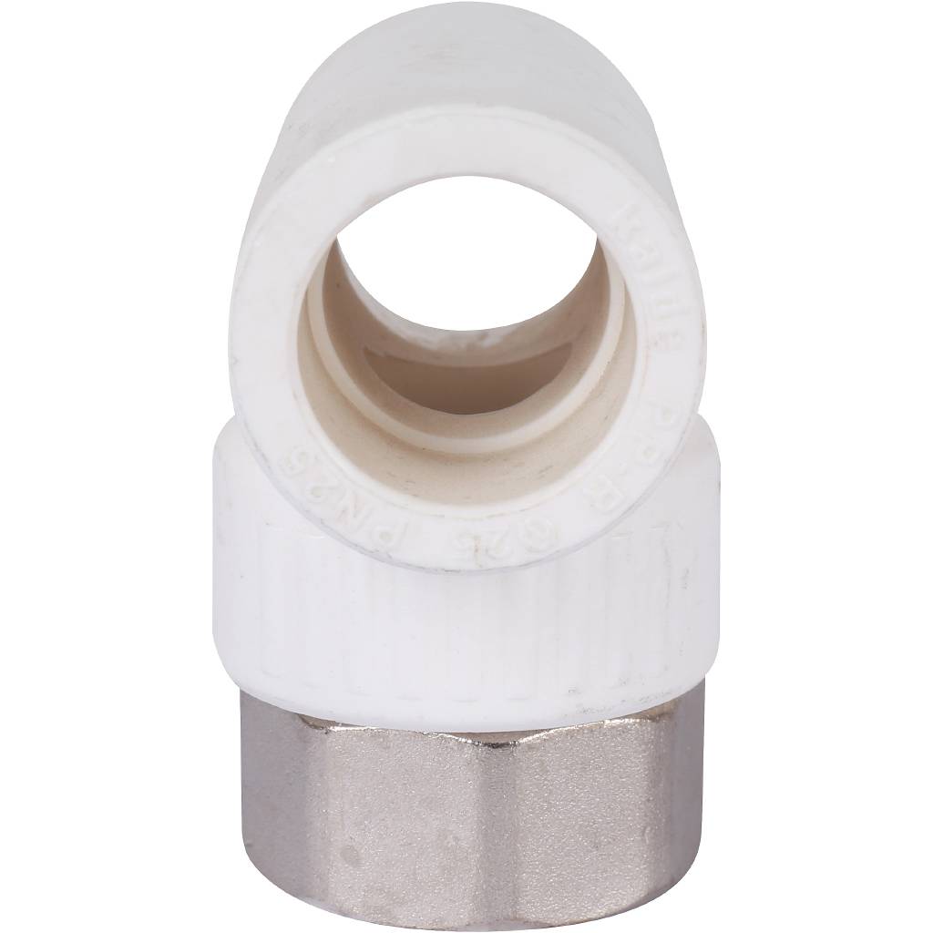 Тройник Kalde комбинированный с накидной гайкой 25х1