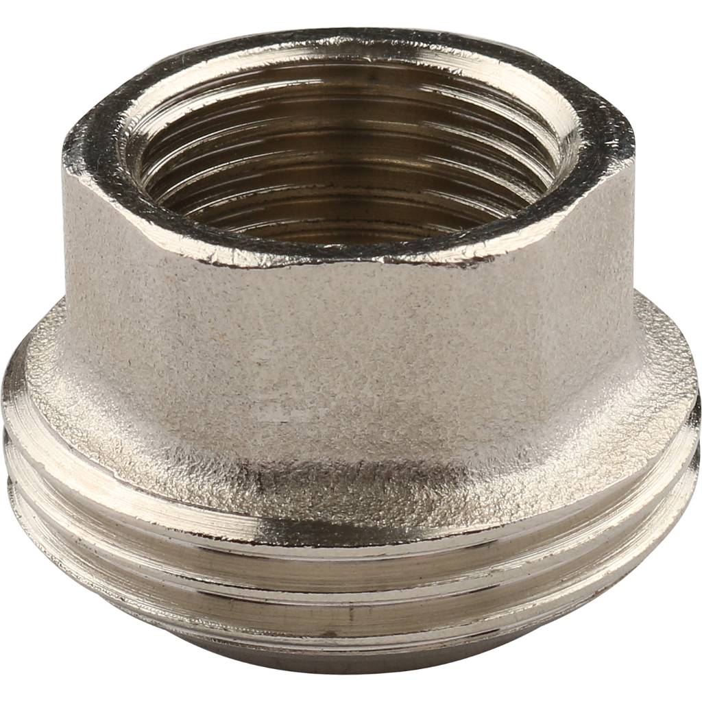 Сгон TIEMME прямой конический, никелированный ВВ 1/2х1/2, 1500374