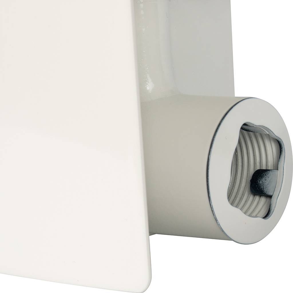 Радиатор биметаллический Global STYLE PLUS 350 6 секций боковое подключение (белый RAL 9010), STP03501006