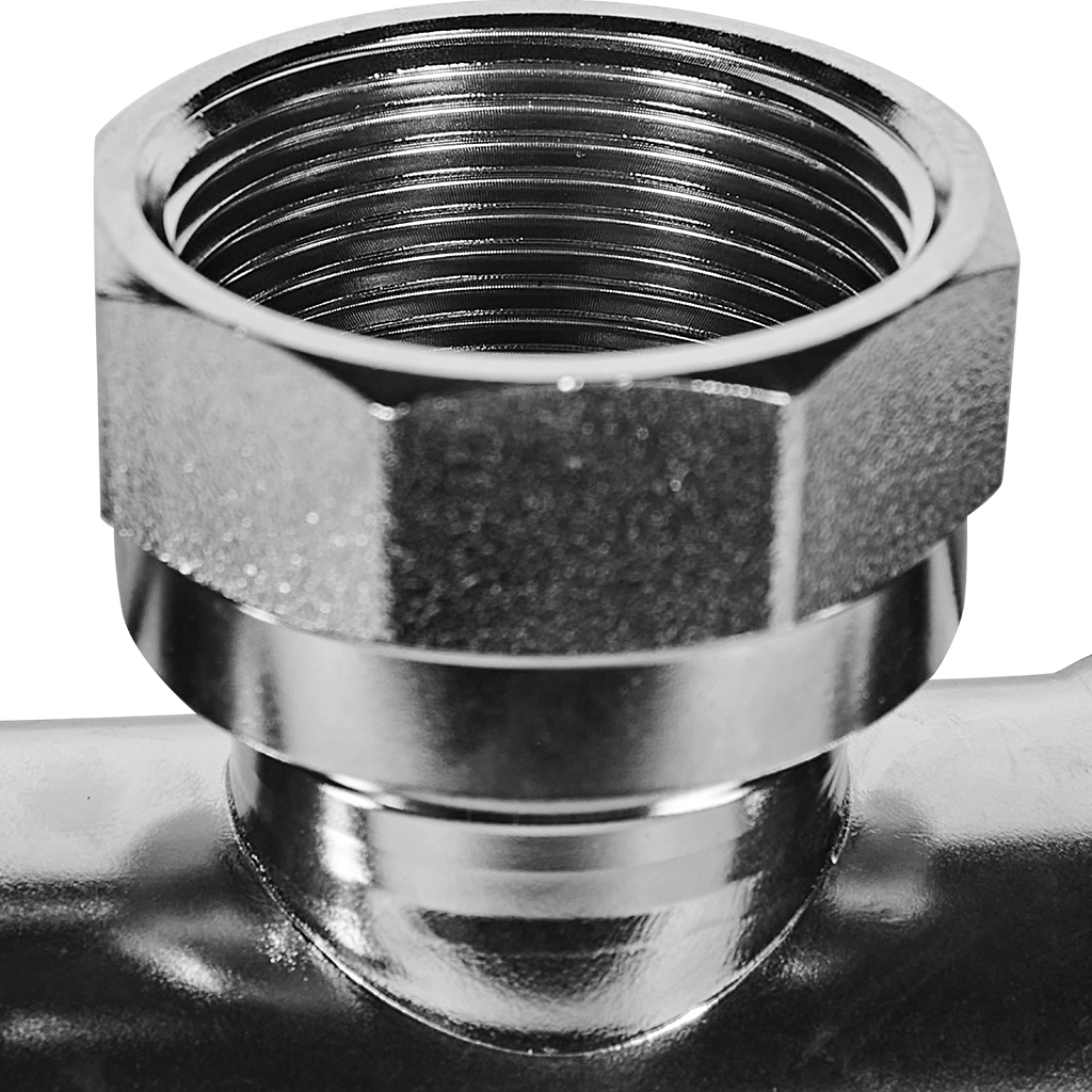 Тройник-переходник-ВР ROMMER 54х1 1/4 из нержавеющей стали прессовой