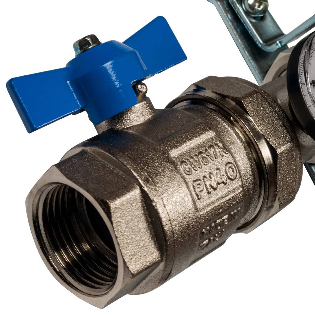 Коллектор из нержавеющей стали в сборе без расходомеров STOUT 6 выходов, SMS 0912 000006