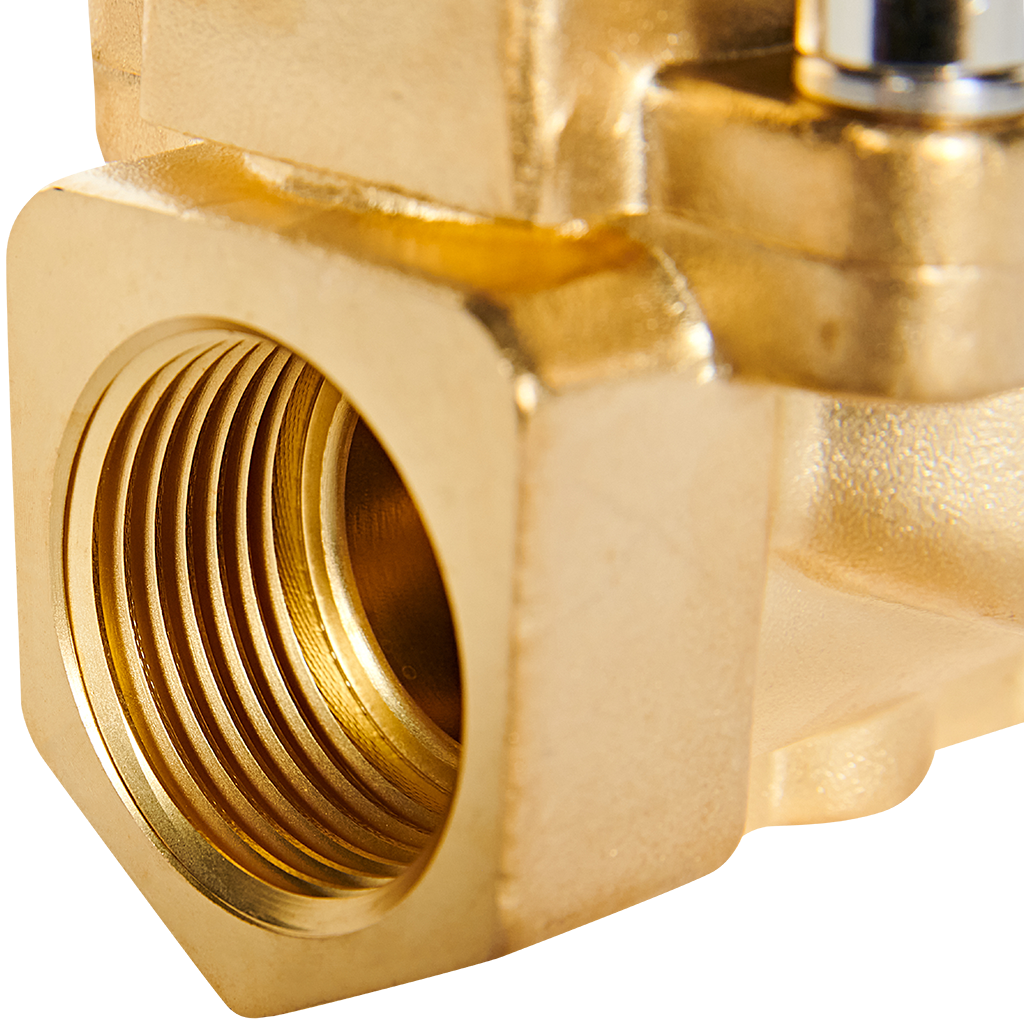 Клапан соленоидный (электромагнитный) STOUT непрямого (пилотного) действия НЗ 24В G1 SSV-0030-024025