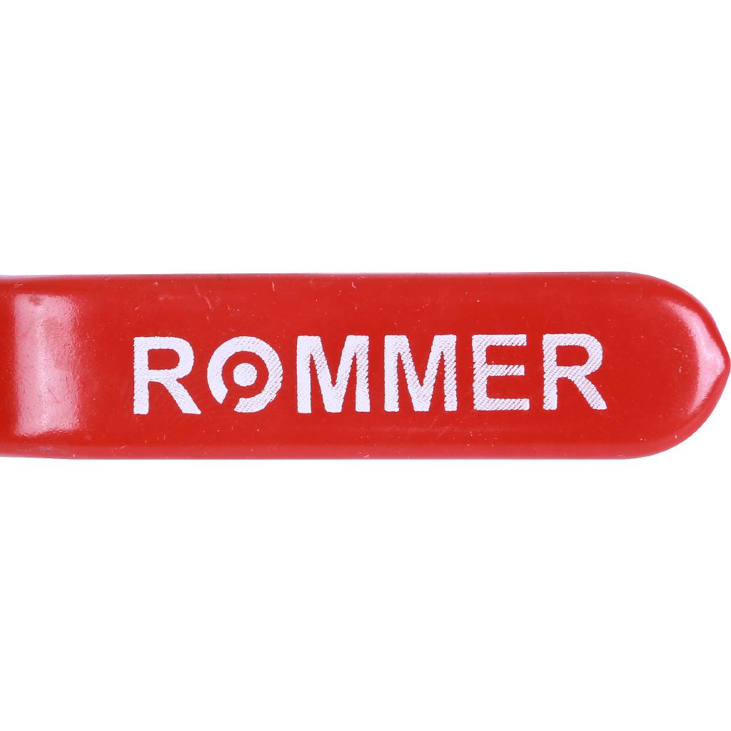 Кран шаровой ROMMER 1/2 ВН/ВН, ручка рычаг, RBV-0001-0110315