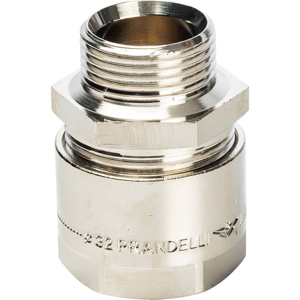 Муфта с нар.резьбой Prandelli Multyrama (32х3,0х1), 103.01.13.2