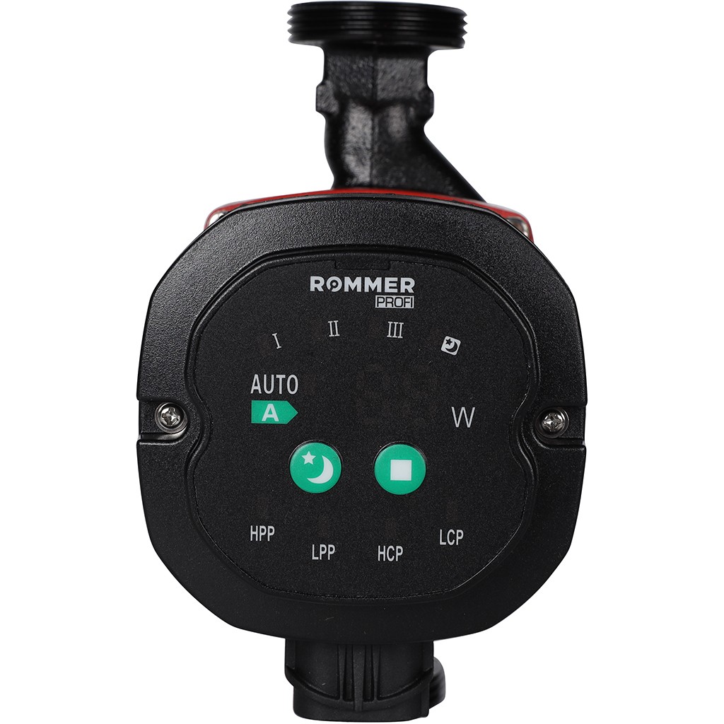 *RCP-0003-2560180 ROMMER Циркуляционный насос ERTI 25/60-180 с гайками и теплоизоляцией, RCP-0003-2560180