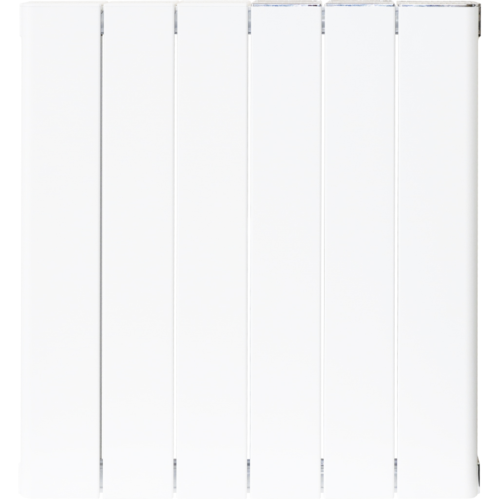 Радиатор алюминиевый Global Sebino 500 6 секции боковое подключение (белый RAL 9010), SE05001006