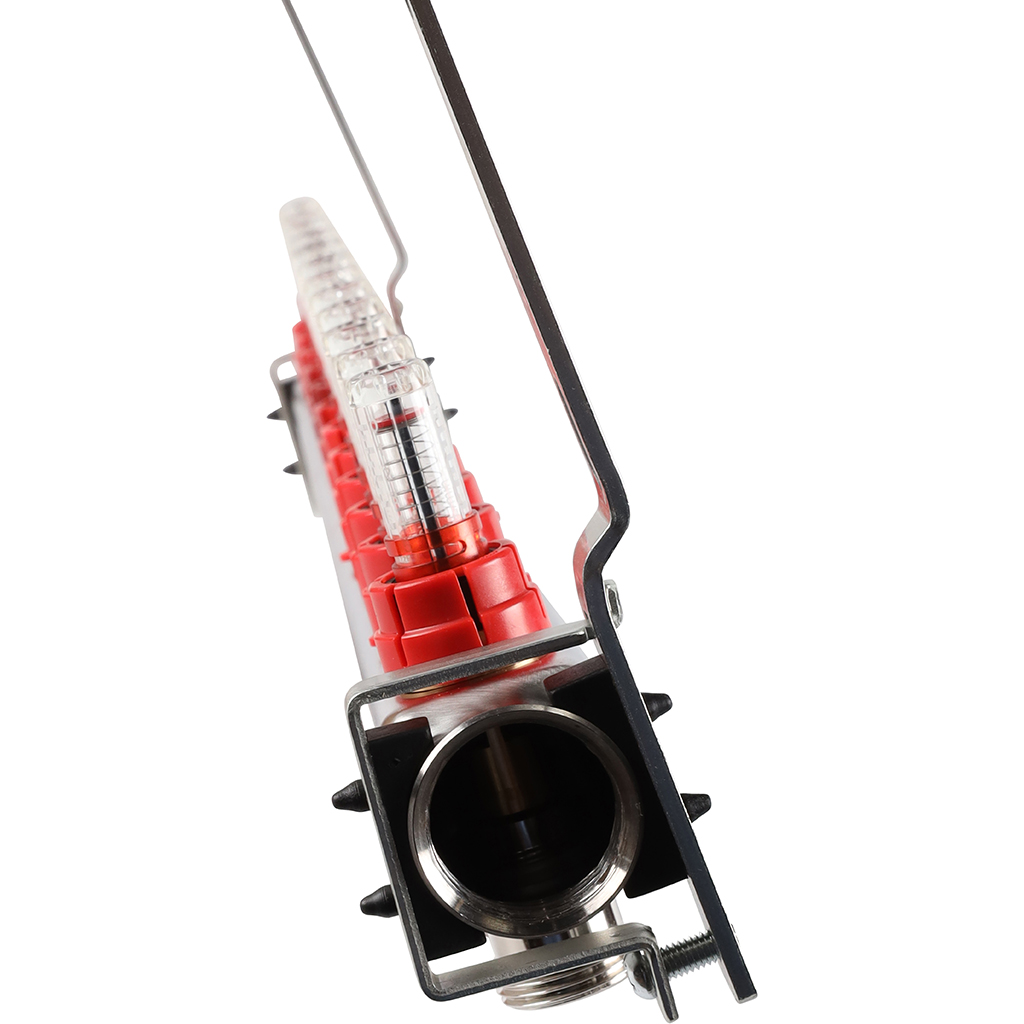 Коллектор из нержавеющей стали с расходомерами ROMMER 12 выходов