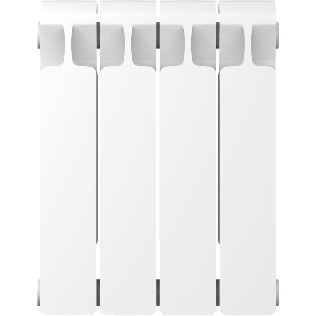 Радиатор биметаллический RIFAR MONOLIT 350 4 секции боковое подключение (белый RAL 9016), 3RM35-4