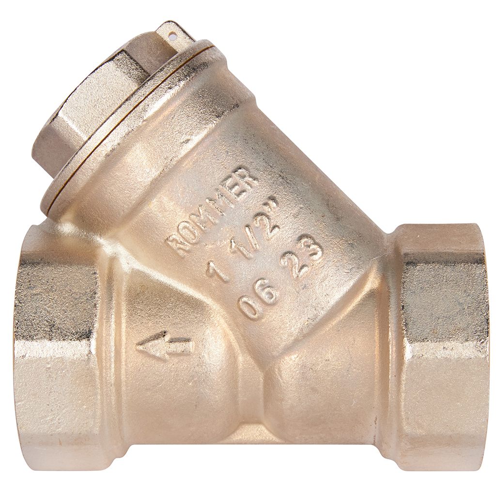 Фильтр грубой очистки косой ROMMER 11/2 500 мкр, RFW-0001-000040