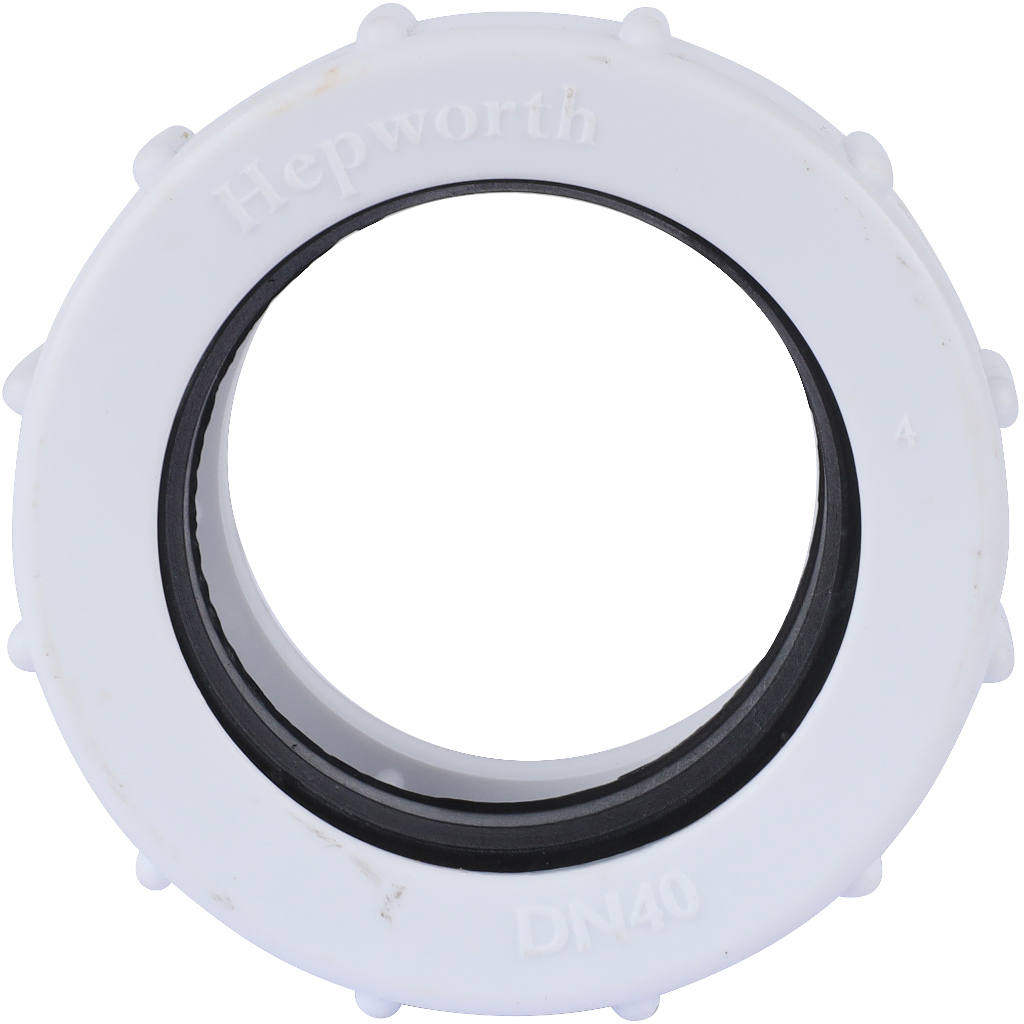 Концевой адаптер прямой Wavin ПП HepvO 40 мм