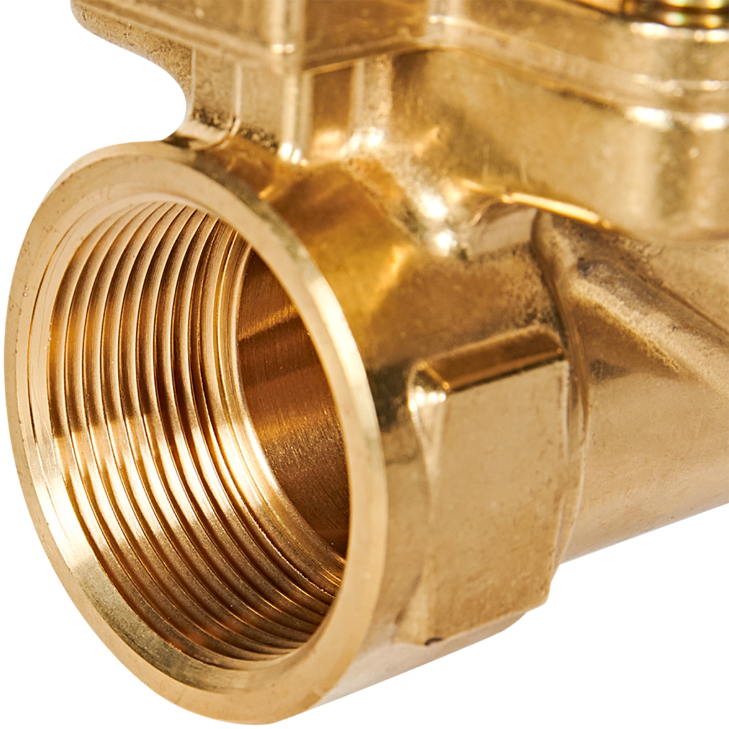 Клапан соленоидный (электромагнитный) STOUT непрямого (пилотного) действия НО 220В G1 1/2 SSV-0040-220040